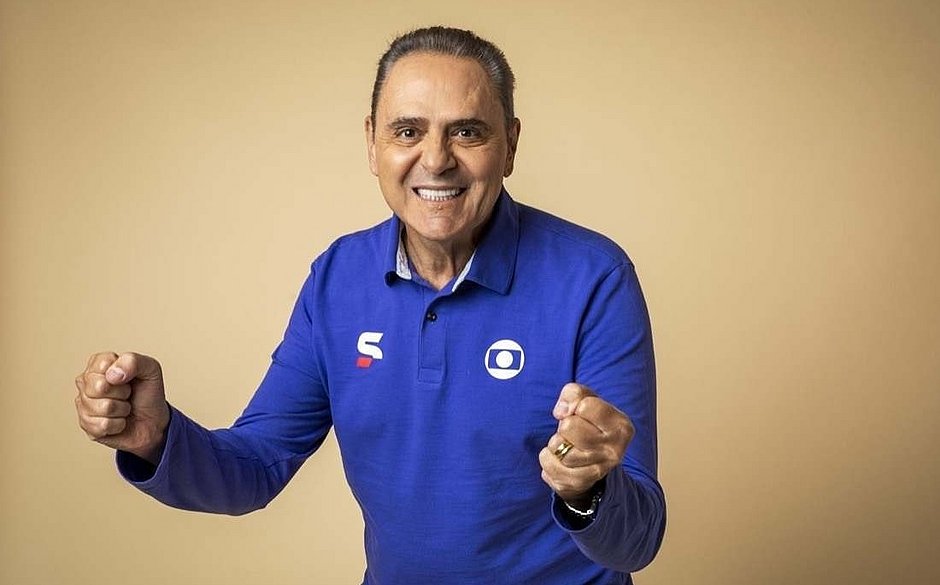 Luís Roberto assume lugar de Galvão em 1º jogo do Brasil na Globo