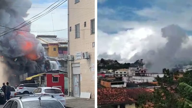 Depósito de fogos de artifício explode em Simões Filho