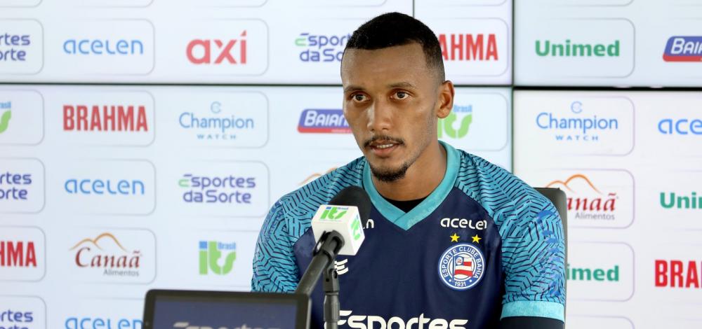 Versátil, Rezende é opção na lateral esquerda do Bahia em duelo com o Palmeiras