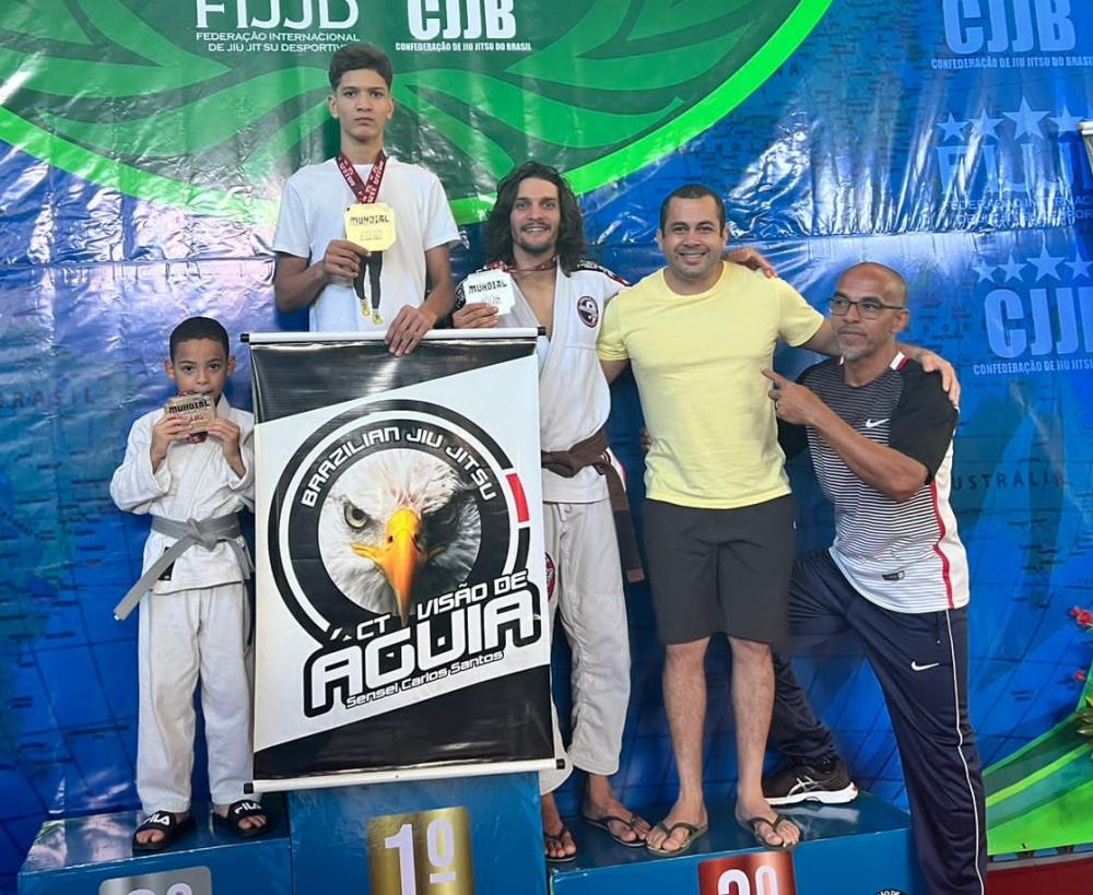 Atletas matenses são premiados em Mundial de Jiu Jitsu em Feira de Santana