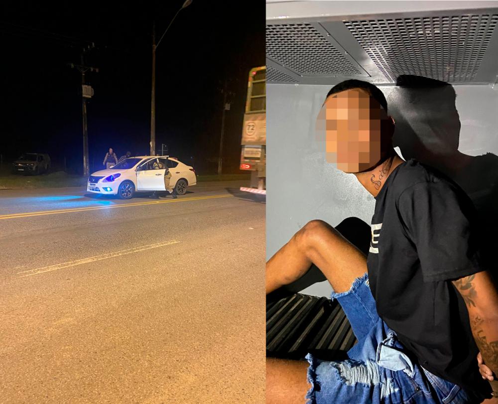 Rondesp e 53ª CIPM prendem homem com mandado de prisão em aberto na BA-093