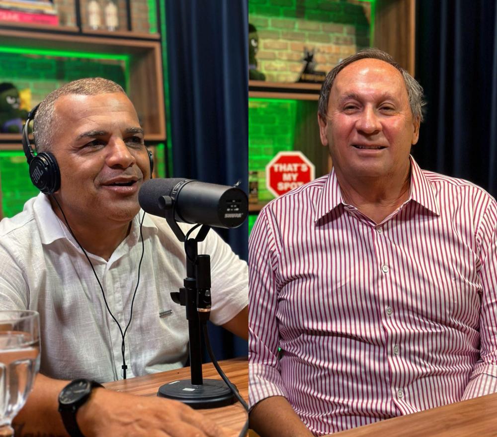 Gualberto e Bira comemoram resultado positivo do São João de Mata
