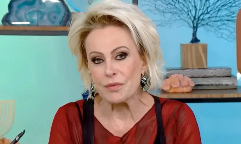 Ana Maria Braga se ausenta do 'Mais Você' por problema de saúde
