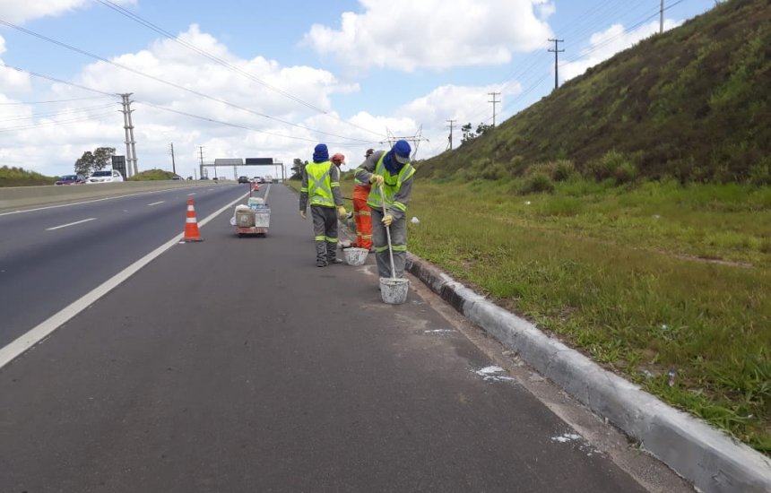 Bahia Norte executa obra de manutenção na Via Parafuso; confira trechos afetados