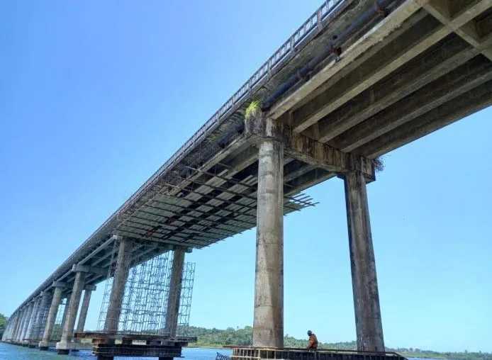Ponte do Funil, em Itaparica, será interditada a partir desta quarta