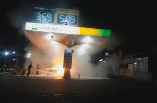 Bomba de combustível explode em posto no Distrito Federal