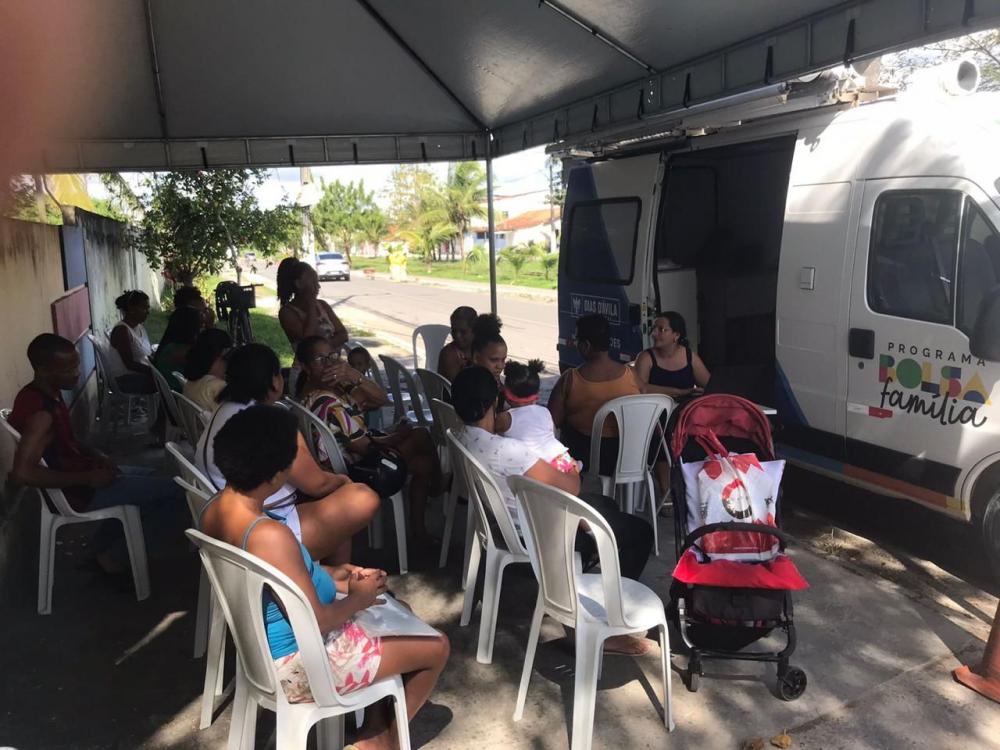 Programa Bolsa Família Itinerante segue recadastrando até próxima quinta em Dias d’Ávila