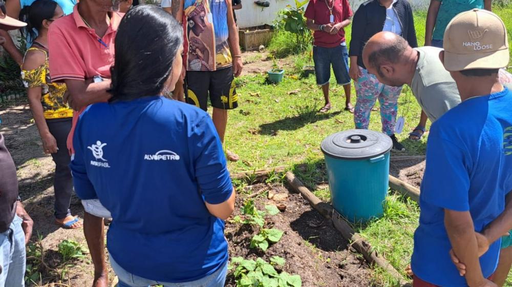 Semear & Colher promove oficina de agroecologia para pacientes do CAPS