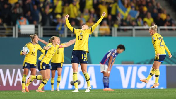 Suécia bate o Japão e vai pegar a Espanha na semifinal