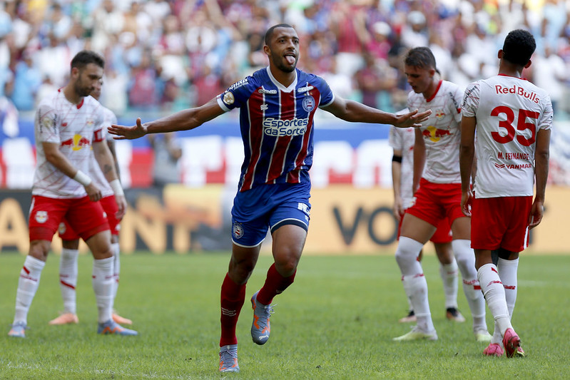 Bahia goleia Bragantino na Arena Fonte Nova e segue fora do Z-4