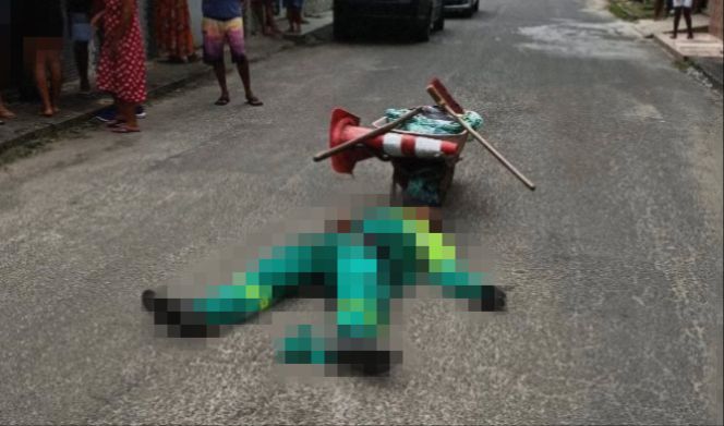 Gari é assassinado enquanto trabalhava em Camaçari