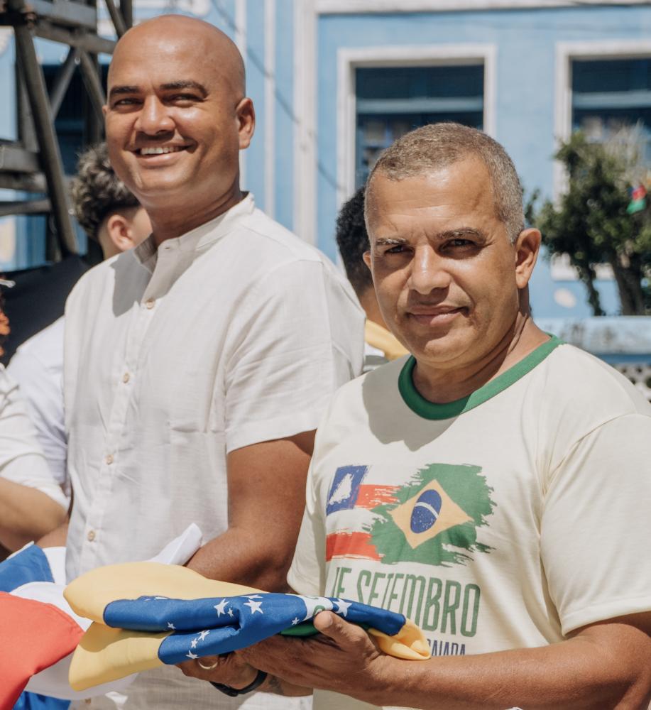 ‘É dia de celebrar nossas heroínas que lutaram pela independência’, dispara Neném de Dadinho em Desfile Cívico 