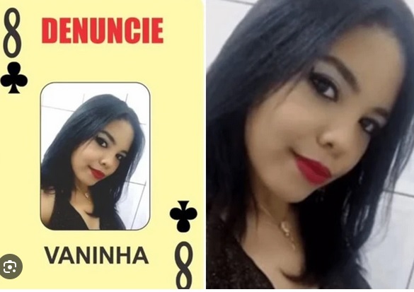 Fugitiva se destaca por ser a única mulher do Baralho do Crime da BA