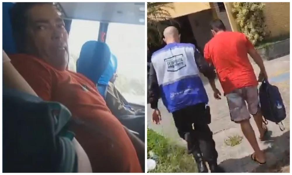 Mulher finge dormir e grava importunação sexual dentro de ônibus