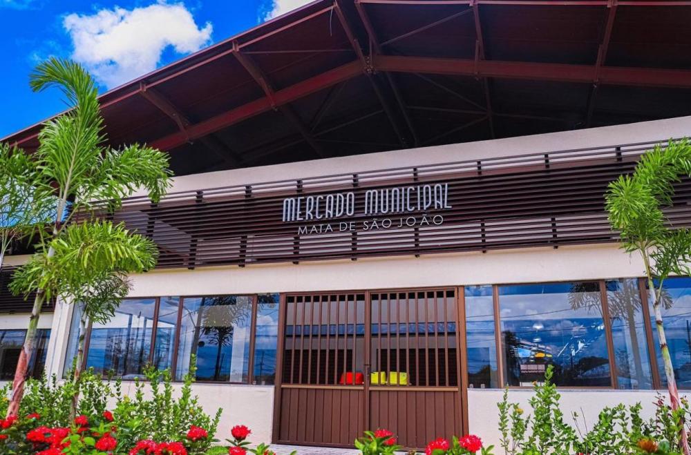 Mercado Municipal de Mata de São João será entregue nesta sexta