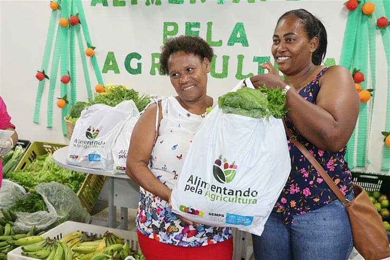 Prefeitura de Mata entrega kits com frutas, legumes e hortaliças para famílias em vulnerabilidade social
