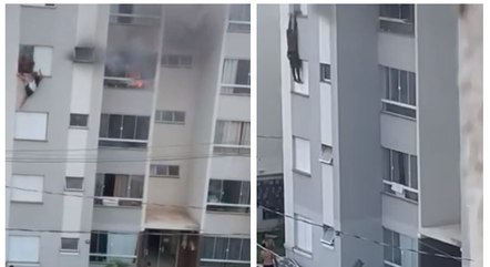 Avós pulam de prédio para fugir de incêndio causado por neta de 11 anos após briga por celular 