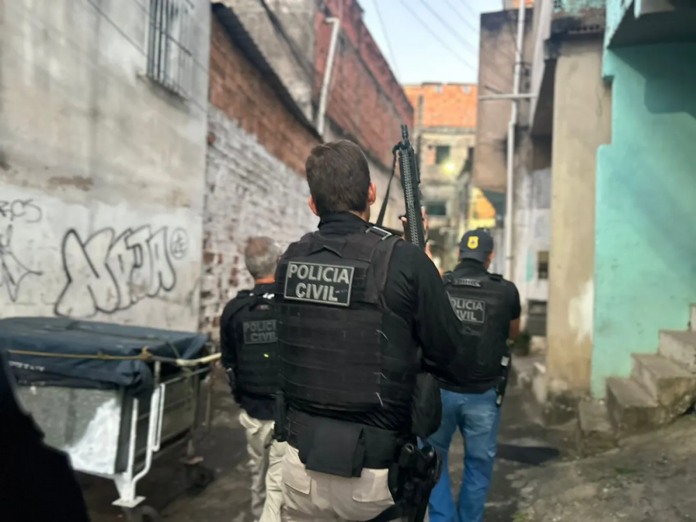 Líder do tráfico no Engenho Velho de Brotas é preso em megaoperação