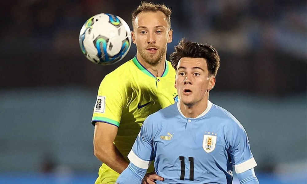 Brasil perde de 2 a 0 para Uruguai e cai na tabela de classificação