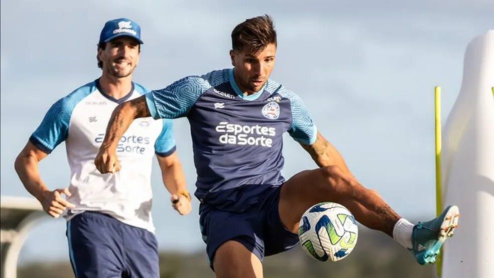 Um dia após vencer o Inter, Bahia inicia preparação para pegar o Fortaleza