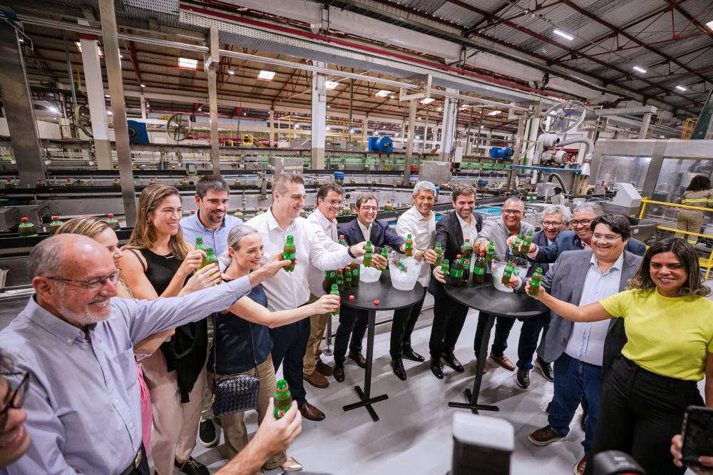 Ambev inaugura nova linha produtiva em Camaçari