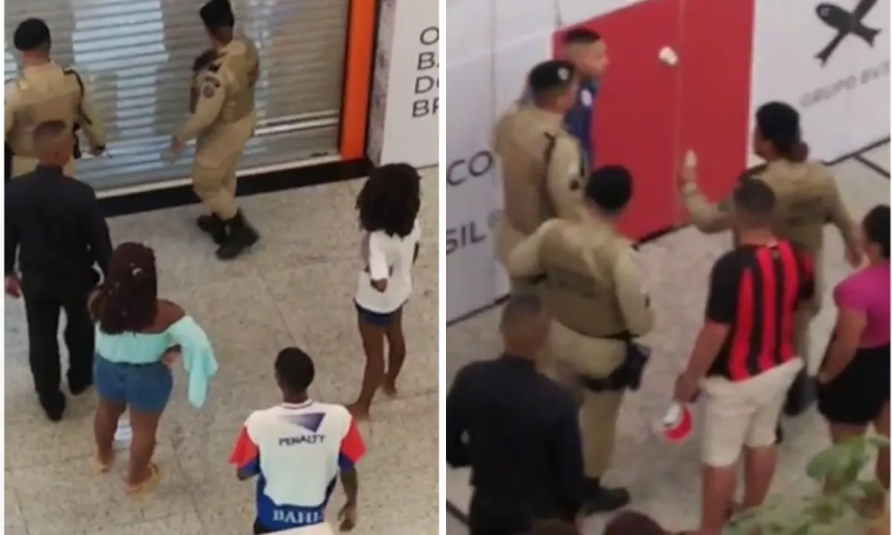 Torcedor do Bahia é detido em shopping por agredir torcedor do Vitória