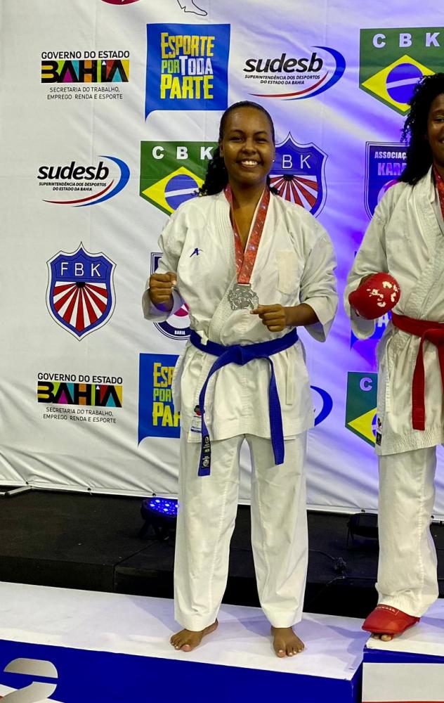 Atleta matense se consagra como vice campeã em mais um título nacional