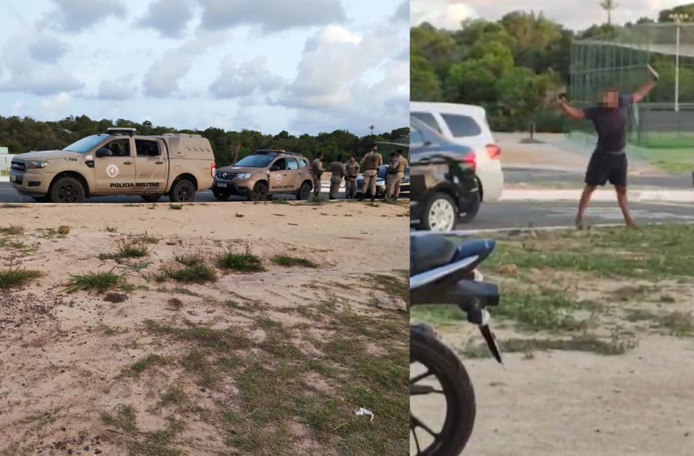 Mulher se joga de carro em movimento em Imbassaí após ameaças de morte do companheiro