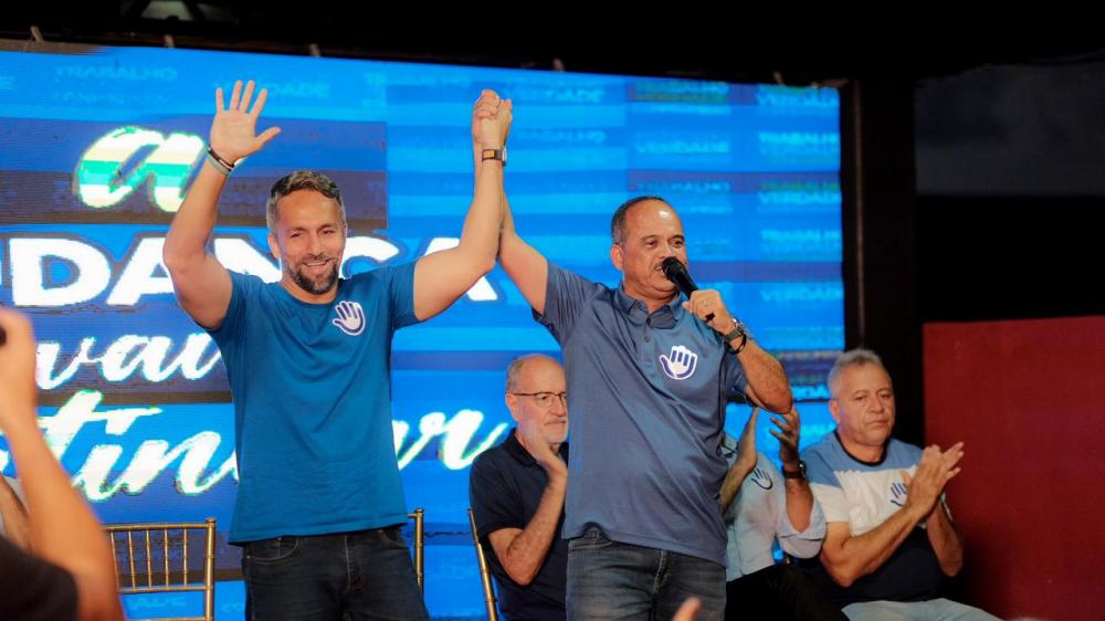 Elinaldo oficializa pré-candidatura de Flávio Matos à prefeitura de Camaçari