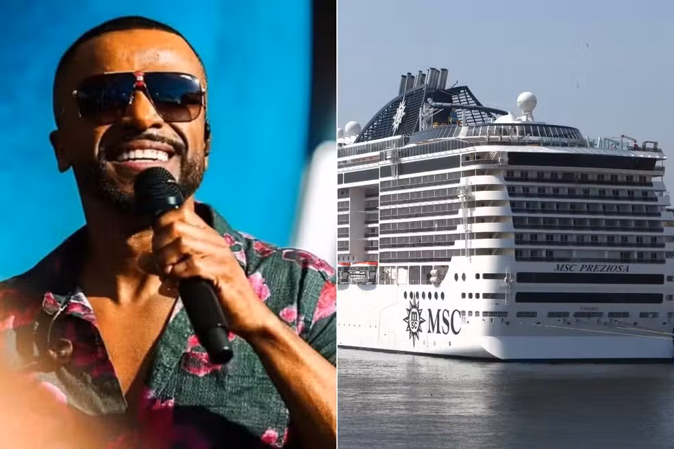  Alexandre Pires cancela show em cruzeiro de Réveillon após homem cair no mar 