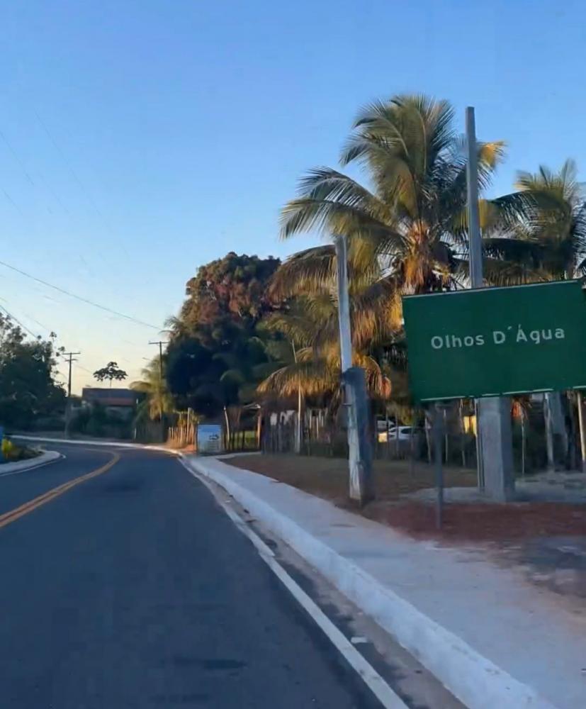 Prefeitura de Mata de São João inaugurou pavimentação de Olhos D'água