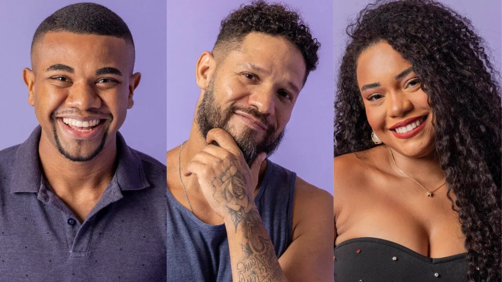 Davi, Juninho e Thalyta formam o segundo paredão do 'BBB 24'