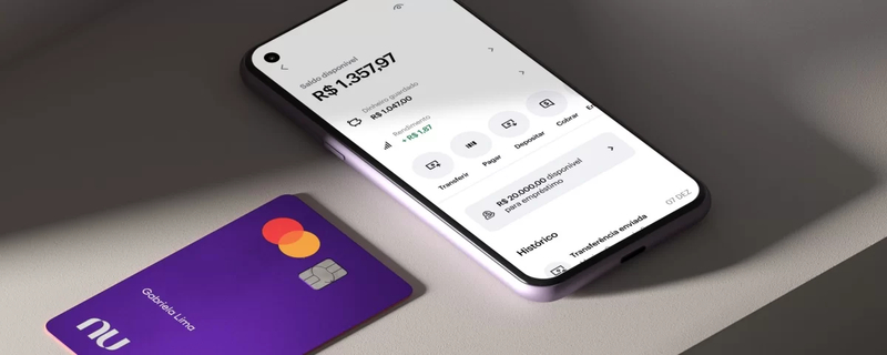 Nubank agora permite transformar limite do cartão em saldo na conta