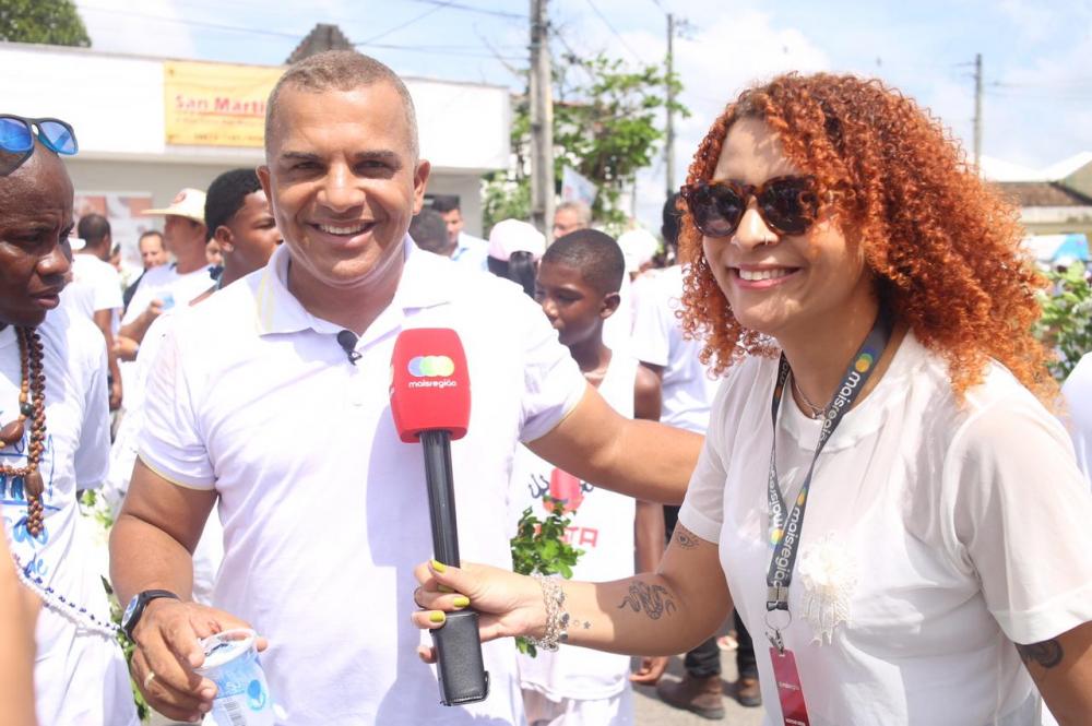 Bonfim de Mata 2024: Bira comemora primeira lavagem como prefeito