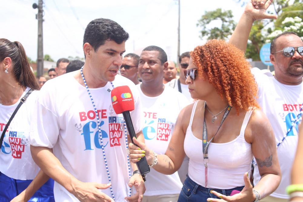 Paulo Henrique comemora presença do governador na Lavagem e diz que confia em sua liderança