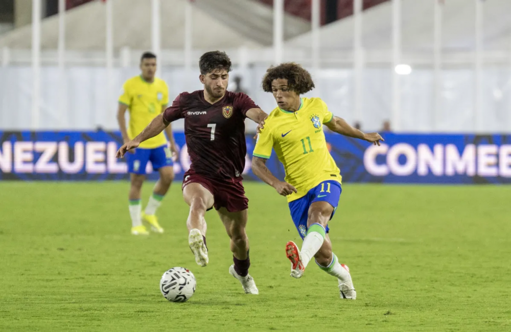 Já classificado, Brasil perde para Venezuela no Pré-Olímpico