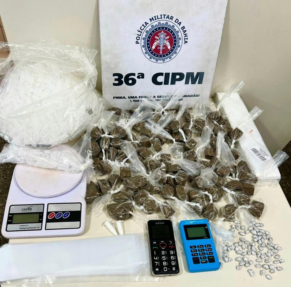 Três homens são presos durante operação policial em Dias d'Ávila