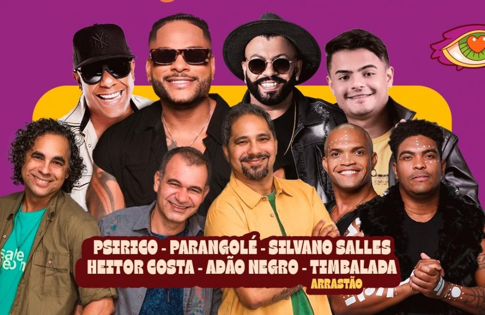Parangolé, Psirico, Heitor Costa, Silvano Salles e Adão Negro são atrações confirmadas Festival de Arembepe 2024
