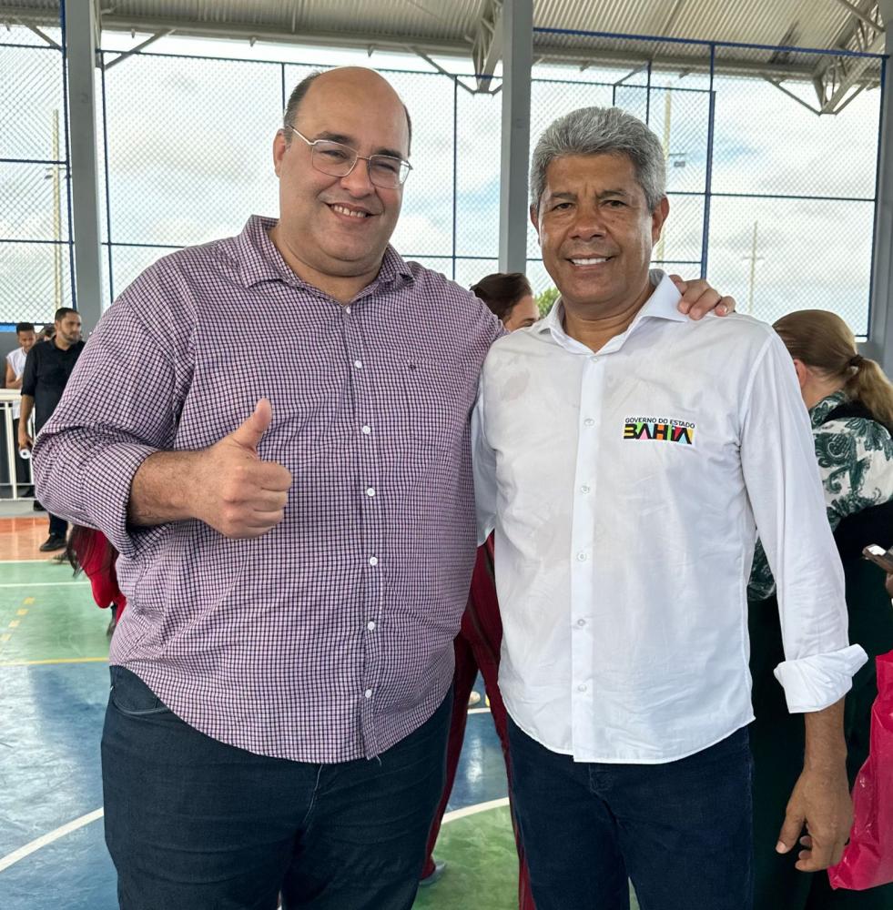 Castro comenta sobre a boa relação que tem com o governador Jerônimo