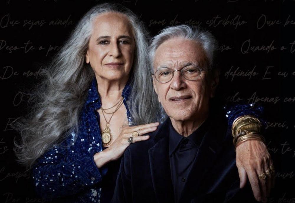 Caetano Veloso e Maria Bethânia anunciam turnê em dupla com show em Salvador
