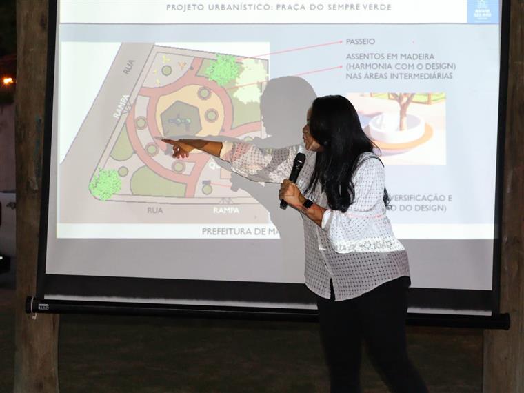 Prefeitura de Mata apresenta projeto da nova praça do Sempre Verde