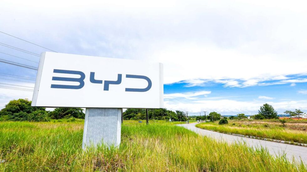 BYD oficializa compra de terreno em acerto de quase R$ 300 milhões