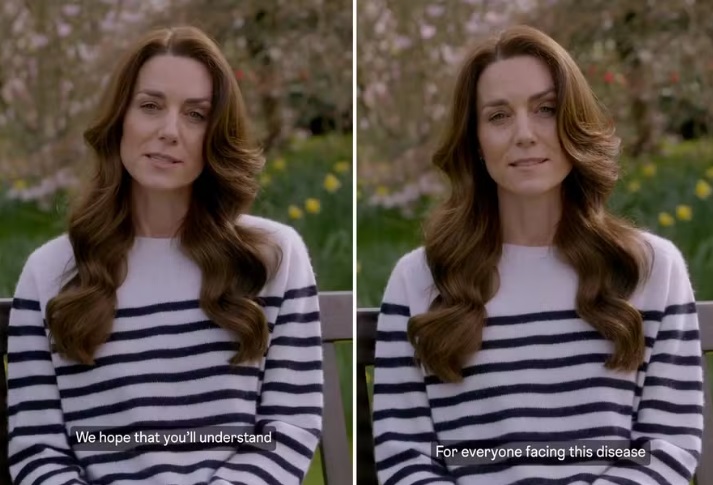 Kate Middleton se pronuncia sobre saúde e revela câncer