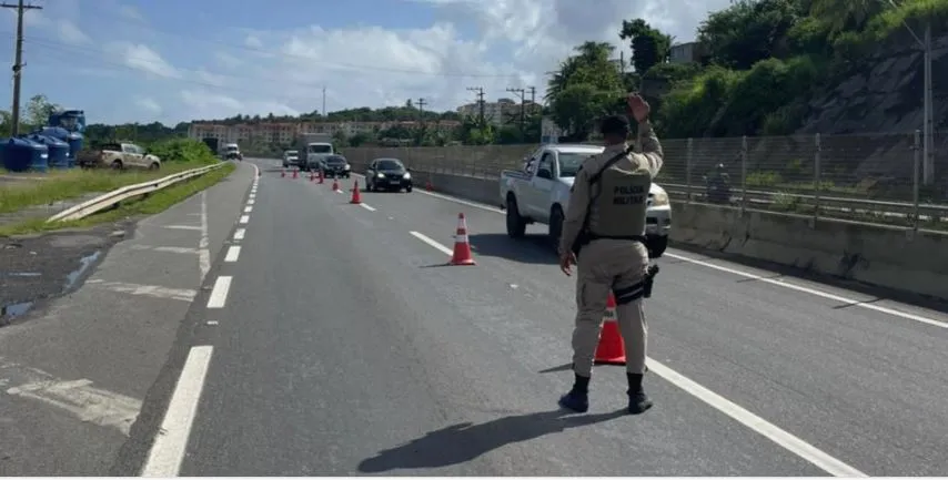 Policiamento nas estradas da Bahia é intensificado na Semana Santa