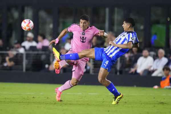 Sem Messi, Inter Miami perde para Monterrey na ida das quartas