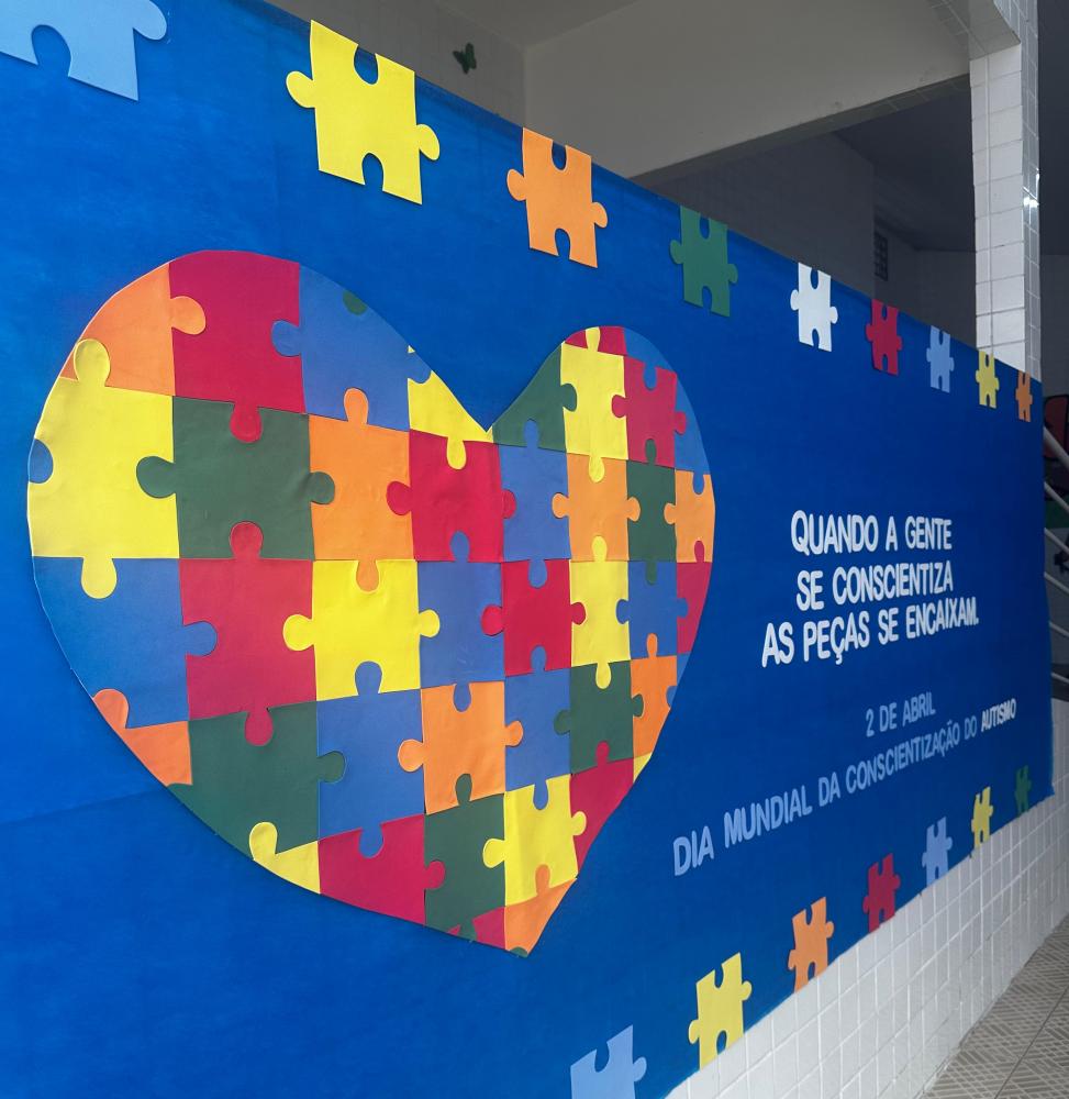 Colégio CENE celebra a conscientização do Autismo com atividades especiais