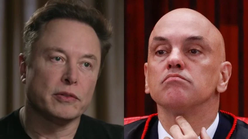 Musk desafia Moraes e diz que pensa em fechar Twitter no Brasil 