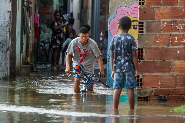 Salvador registra maior volume de chuva no Brasil em 24h
