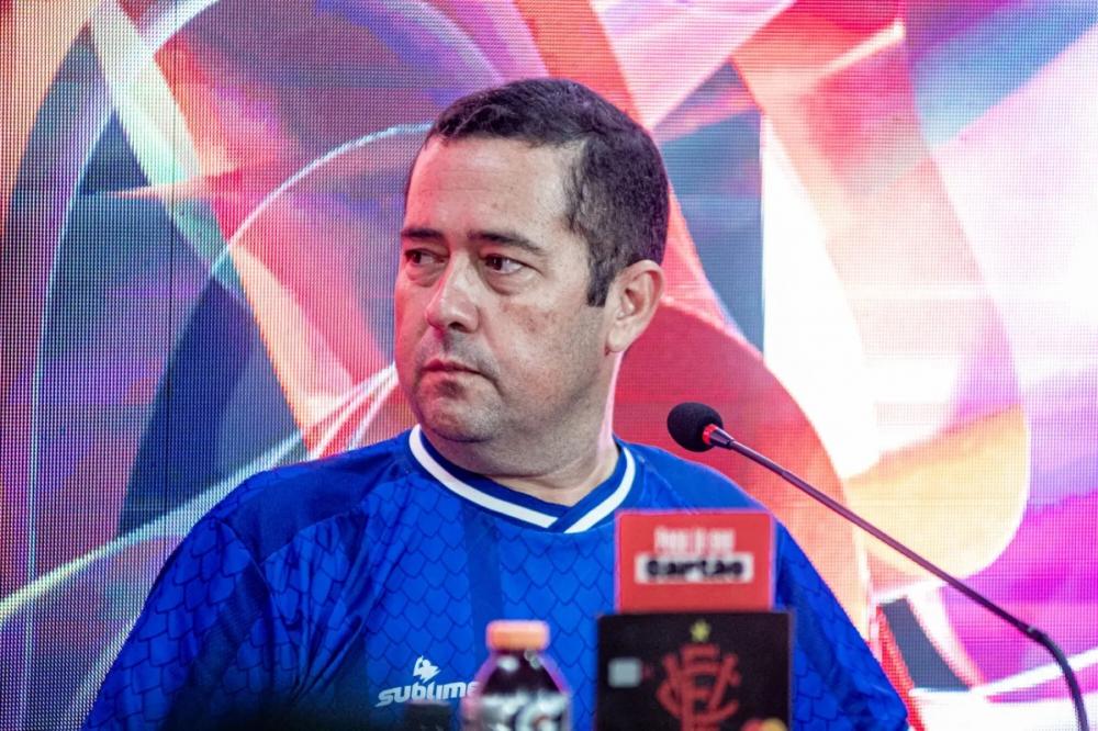 Presidente do Itabuna celebra parceria com o Vitória: 