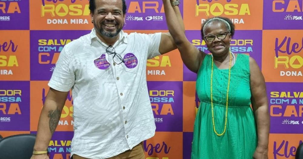 "Salvador com a nossa cara", diz Kleber Rosa durante lançamento da pré-candidatura à prefeitura de Salvador